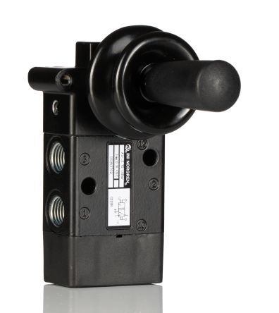 Norgren Lever Pneumatic Manual Control Valve 03 Series, G G 1/4, III B