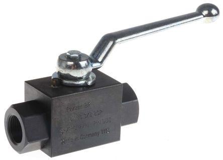 Parker Phosphate Steel Hydraulic Ball Valve, KH3/8CFX G