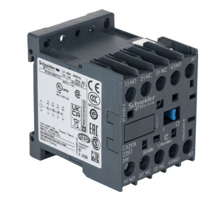 Schneider Electric TeSyS CA Contactor, 10 A, 2 NO/2 NC, 690V ac