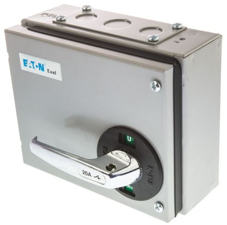 Eaton 3-Pole Panel Isolator Switch -, IP40, 20A