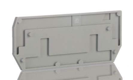 WAGO 282 Series End & Intermediate Plate for Use with 282 Series Terminal Blocks