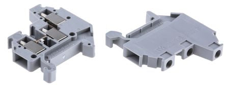 Phoenix Contact 3001682 MT Series DIN Rail Terminal Block Grey, 0.14mm², 1.5 mm², 2-Level, Screw, CSA