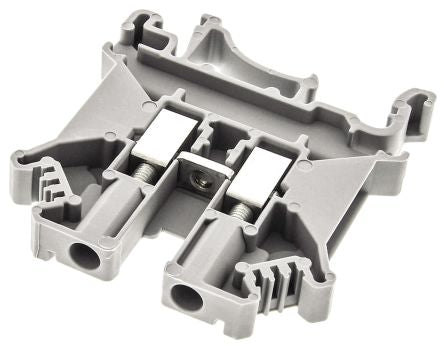 Phoenix Contact 3004362 UK 5 N Series Feed Through Terminal Block Grey, 0.2mm², 4 mm², 1-Level, Screw