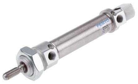 Festo Pneumatic Cylinder - 19237 DSNU Series, Double Acting Acting