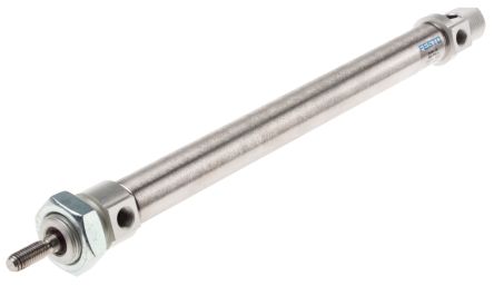 Festo 200 mm Pneumatic Cylinder - 559278 DSNU Series, Double Acting Acting