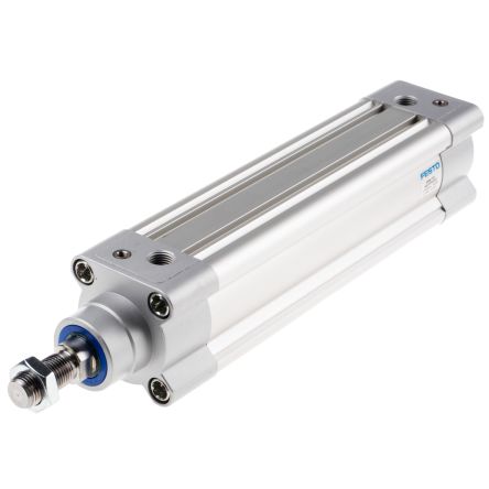 Festo Pneumatic Piston Rod Cylinder - 1366954 50 mm Bore, 160 mm DSBC Series, Double Acting Acting