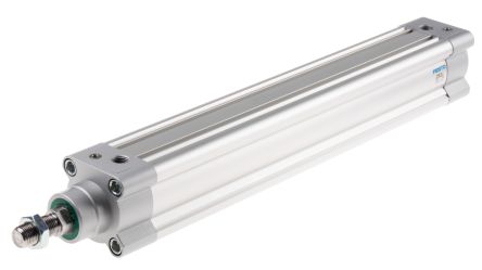 Festo Pneumatic Piston Rod Cylinder - 1366957 50 mm Bore, 320 mm DSBC Series, Double Acting Acting