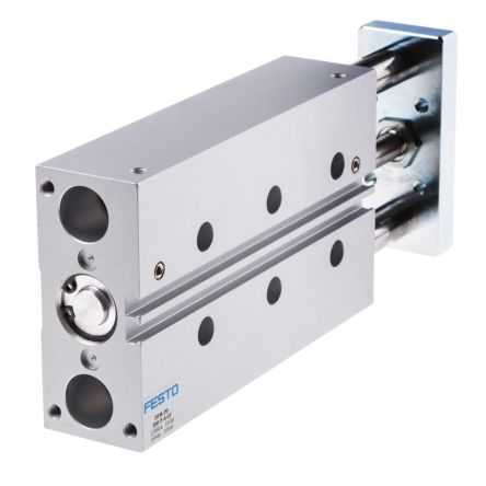 Festo Pneumatic Guided Cylinder - 170846 20 mm Bore, DFM Series, 100 mm Double Acting Acting