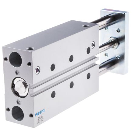 Festo Pneumatic Guided Cylinder - 170853 25 mm Bore, DFM Series, 100 mm Double Acting Acting