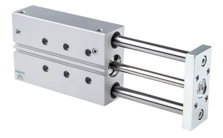 Festo Pneumatic Guided Cylinder - 170936 32 mm Bore, DFM Series, 125 mm Double Acting Acting