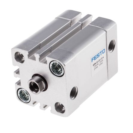 Festo Pneumatic Cylinder - 536282 32 mm Bore, 25 mm ADN Series, Double Acting Acting
