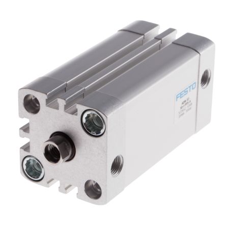 Festo Pneumatic Cylinder - 572652 32 mm Bore, 50 mm ADN Series, Double Acting Acting