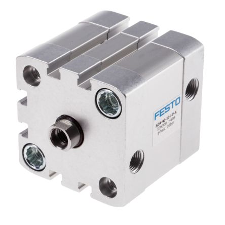 Festo Pneumatic Cylinder - 536300 40 mm Bore, 10 mm ADN Series, Double Acting Acting