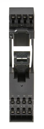 Omron P7SA 10 Way 24V dc DIN Rail Relay Socket, for use with G7SA Series Relay
