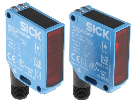 SICK Through Beam Photoelectric Sensor, Block Sensor