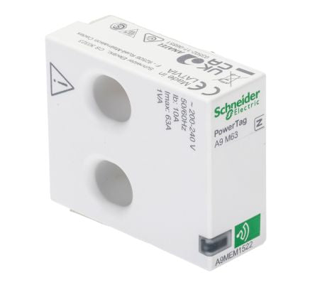 Schneider Electric, Acti9, PowerTag A9, 63A, Energy Sensor, 1 VA, Wireless