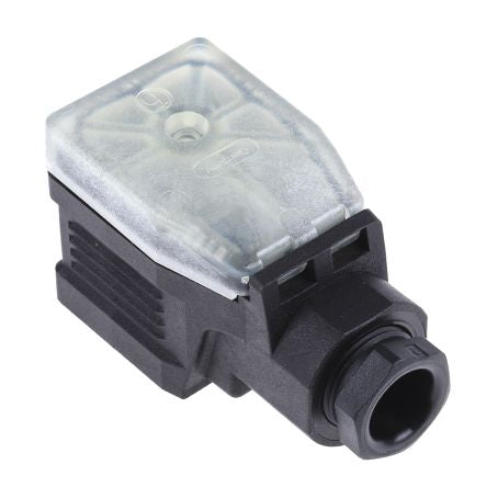 Hirschmann, GDME 3 Pole M3 Solenoid Valve Connector, 43650, 16A, 400V ac IP65, Screw Female