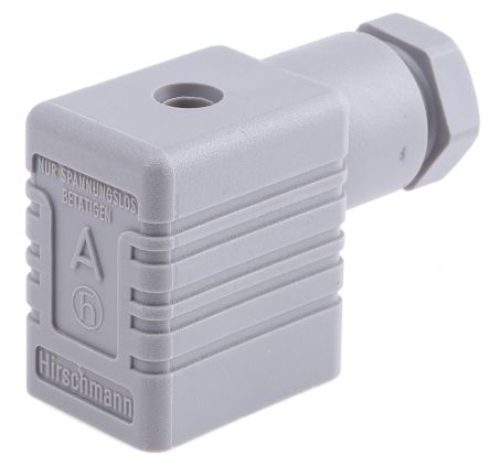 Hirschmann GMN 2+E DIN 43650 B Solenoid Valve Connector, 25V ac/dc Voltage