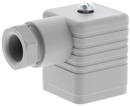 Hirschmann GDM 2+E DIN 43650 A Solenoid Valve Connector, 250V Voltage