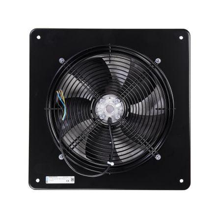 ebm-papst S Series Axial Fan, 230V ac, 2072.8 m³/h, 90 W, 600 mA Max, IP44 113.2 mm, 430mm, 430 mm