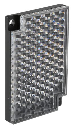 Omron, E3S-R Series Reflector Retro-Reflective Model (With MSR) for Use with E3S-CR67/62 Sensor, IEC 60529 IP67 Standard
