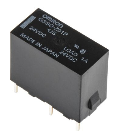Omron G3SD Series Solid State Relay, 1.1 A Load, PCB Mount, 26 V Load, 28.8V Control