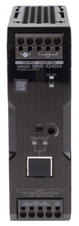 Omron S8VK Switched Mode DIN Rail Power Supply 264 V ac, 350V dc AC Input 28V dc, 10 A Output DC 240 W