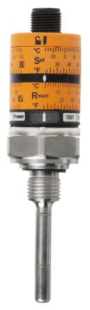 ifm electronic PT1000 RTD Sensor 6 mm Dia, 50 mm Long, 4 Wire, ±0.1 °K 145 °C Max