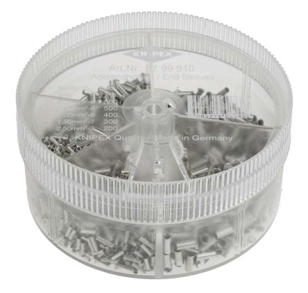 Knipex Bootlace Ferrule Crimp Assortment Kit Crimp Terminal Kit