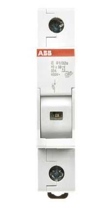 ABB 1-Pole DIN Rail Isolator Switch -, IP40, IP20, 32A