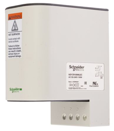 Schneider Electric Enclosure Heater, 110V ac, 250 V ac, 100W Output, 100W Input 60mm x 90 mm