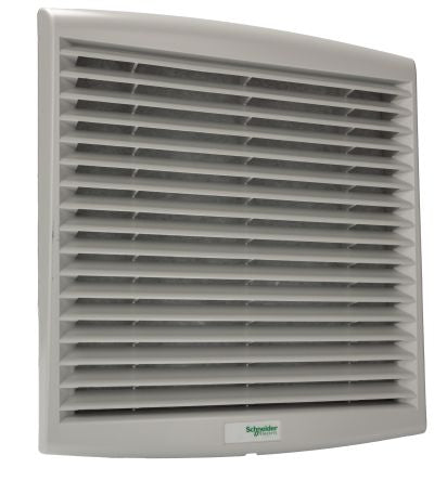 Schneider Electric ClimaSys CV Series Filter Fan, 145V ac, 253 V ac, AC, 350 m³/h Filtered, IP54, 268 mm, 248 mm x