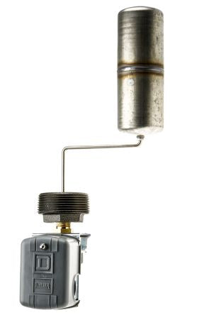 Telemecanique Sensors 9037 Series Screw Nitrile Rubber (NBR) Float Switch, 2 NC DPST, 475 V ac ac Max, 230 V dc dc Max