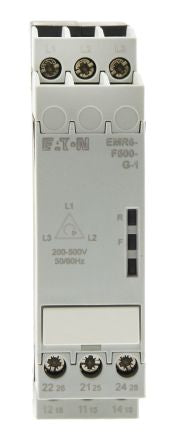 Eaton Monitoring Relay, 3 Phase, 200/500 V ac Monitor Range, DIN Rail, 200V ac, 500 V ac