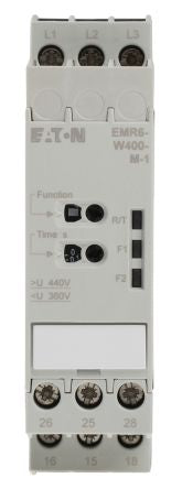 Eaton Monitoring Relay, 400/400 V Monitor Range, 2 CO, Snapped, 400V ac 0 V dc