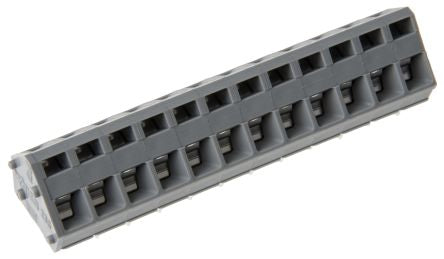 WAGO 236 Series PCB Terminal Block, 12-Contact, 5.08 mm Pitch, 2 Row