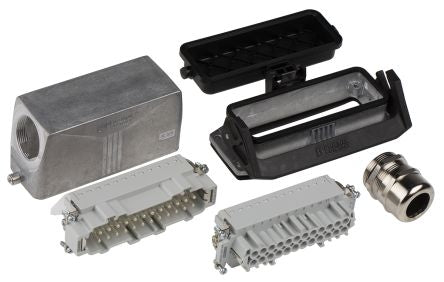 Phoenix Contact, HC, Heavy Duty Power Connector Kit, 24 Way, 16A