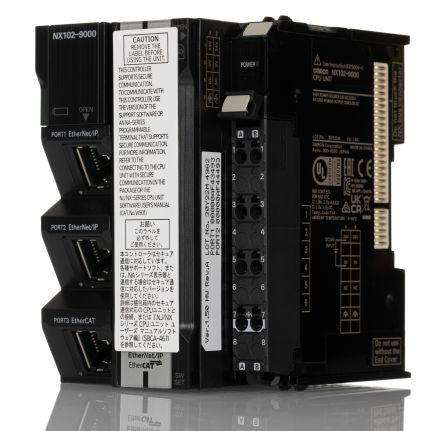 Omron NX102 Series PLC CPU, 4-Input, Servo Drive Input