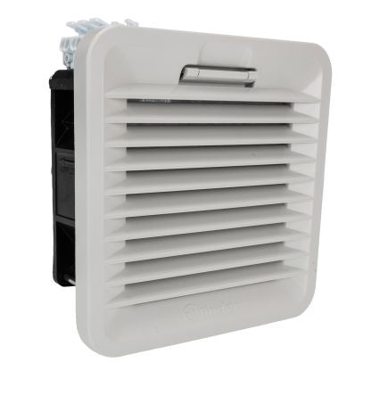 Finder 7F Series Filter Fan, 230V ac, AC, 24 m³/h Filtered, 24 m³/h Unimpeded, IP54, 120 mm, 120 mm x