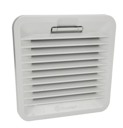 Finder 7F Series Filter Fan for 92 x 92 mm Fans, Synthetic Fibre Filter, Plastic Frame, 120 mm 120mm 19.65 mm