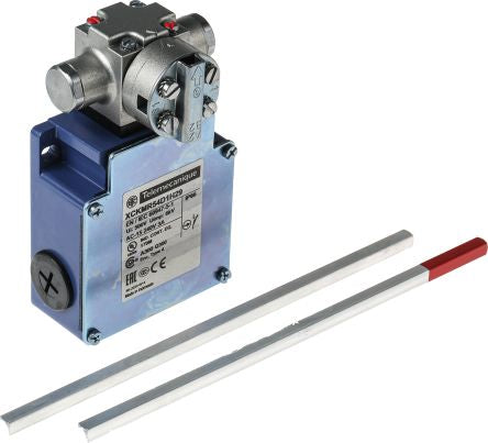 Telemecanique Sensors XCKMR Series Lever Limit Switch, DPST, IP66, Zinc Zamak Alloy Housing, 240V ac, 3A