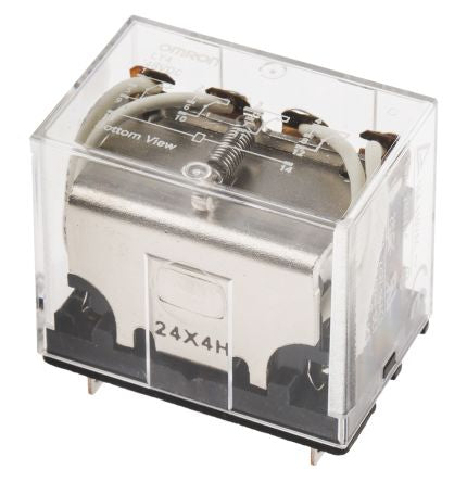 Omron PCB Power Relay, 48V dc Coil, 10A Switching Current, 4PDT