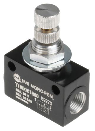 Norgren T1000 Series Flow Regulator (Uni-Directional) Flow Regulator