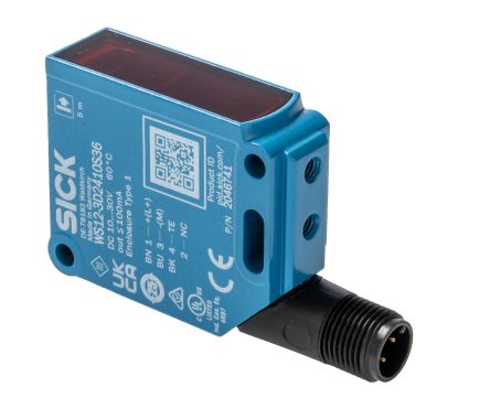 SICK Through Beam Photoelectric Sensor, Block Sensor