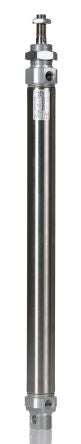 Norgren Pneumatic Roundline Cylinder - RM/8000 25 mm Bore, 250 mm RM/8000/M Series, Double Acting Acting