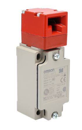 Omron D4BS Safety Interlock Switch, Plastic, Key