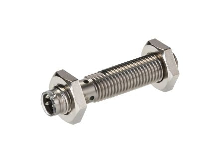 Omron E2A-S08KS02-M3-B1 Threaded Barrel Inductive Proximity Sensor, M8 PNP E2A 24V dc 2 mm 32 V dc 200mA