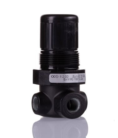 Norgren Pneumatic Regulator -, G 1/8 in or G 1/4 in Rc1/8 in 0.3 bar R07