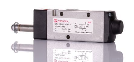 Norgren Pneumatic Solenoid Valve - Solenoid/Spring G V60  Series 24V