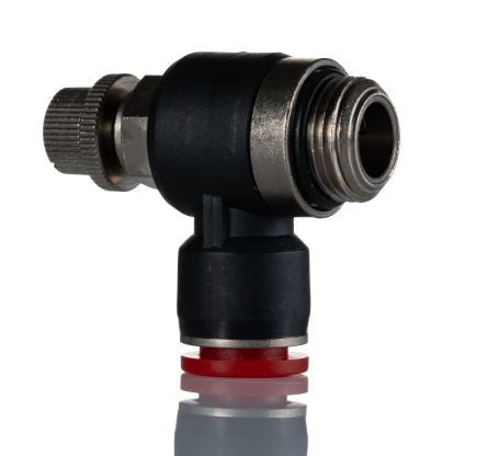 Norgren Pneutic C Series Banjo Flow Out Flow Controller, Inlet Male, Threaded Tube ISO G and ISO R